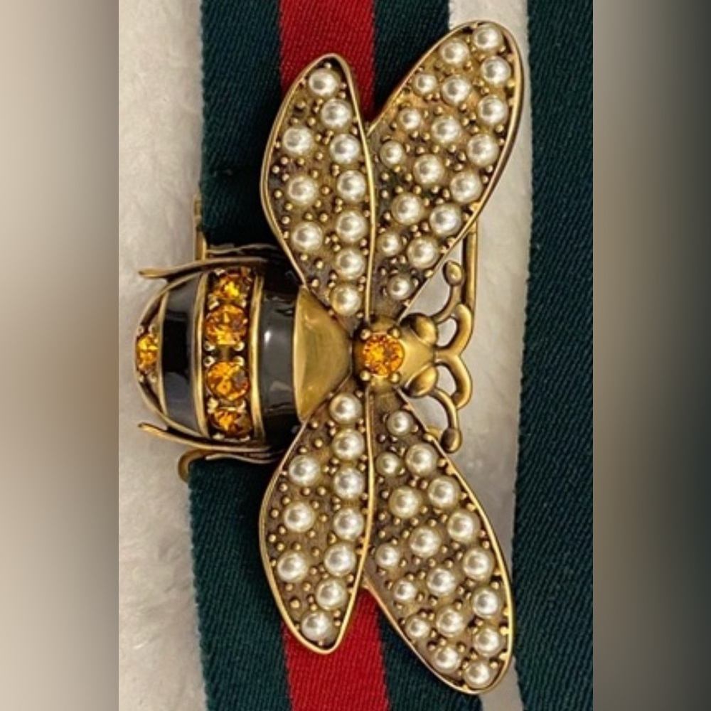 Queen Margaret Bee Belt Canvas Wide SOLD OUT everywhere!!